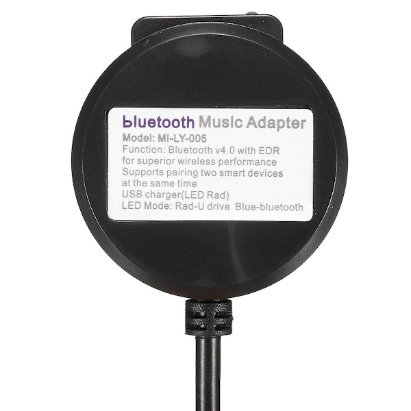 Bilstereo Aux Lydadapter Bluetooth Kabel Passer for - Falcon Territory-Perfet