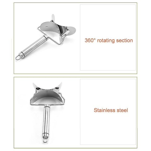 Bake-rullestift med kutter for deig - Perfekt for kaker, dumplings, wontons 7.5cm