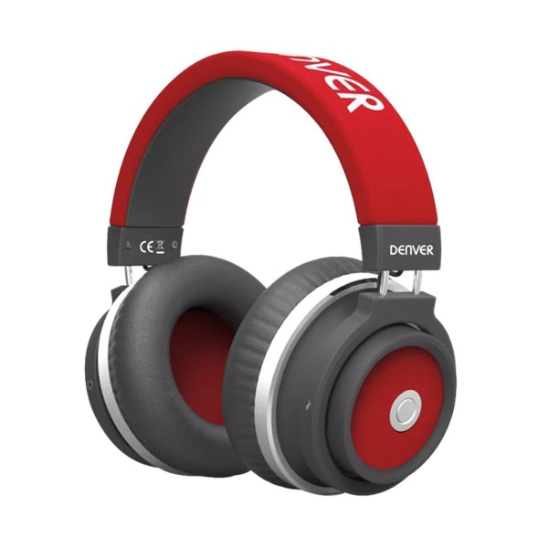 Denver BTH-250 trådlöst Bluetooth headset - - Perfet red