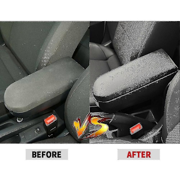 Armstödsspärr för bil Mittkonsol Armstöd Förvaringsbox Lock Kompatibel med Skoda Octavia Fabia Roomster Rapid-Perfet Soft Cloth
