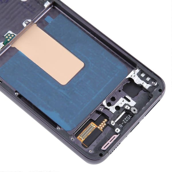 Kompatibel med Samsung Galaxy S23 SM-S911B LCD-skärm med ram, stöder inte fingeravtrycksidentifiering - Perfet