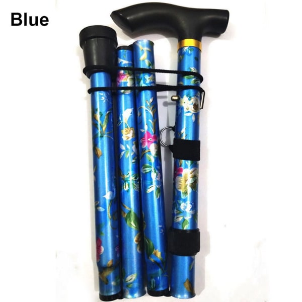 Telescopic walking sticks Reliable running sticks BLUE - Perfet