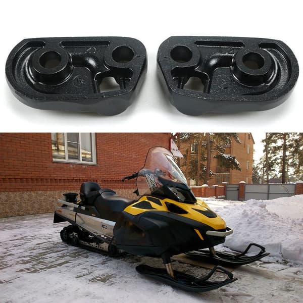 Skinnemonterte isskraper Snøscooter Revers Skrape for Ski-Doo 600 860201728 - Perfekt