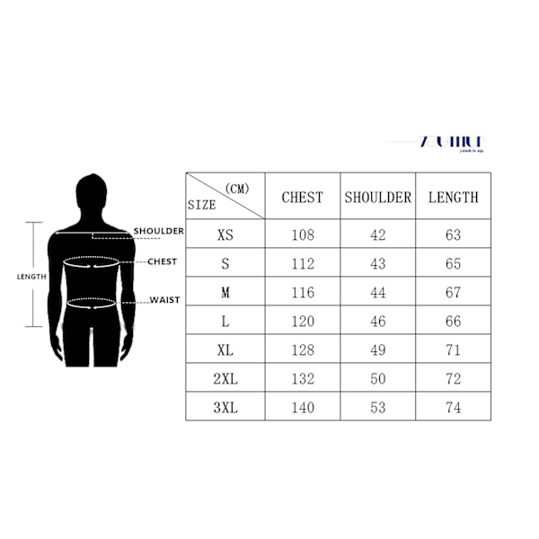 YOUTHUP Herrar Västar Casual Utomhus Quiltat Vinter Ärmlös Bodywarmer-Perfet Blue 2XL