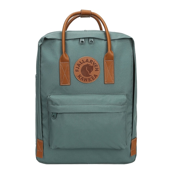 Skolryggsäck Travel Fox Bag för män och kvinnor Lätt collegeryggsäck, grön, 16L grön- Perfet green 16L