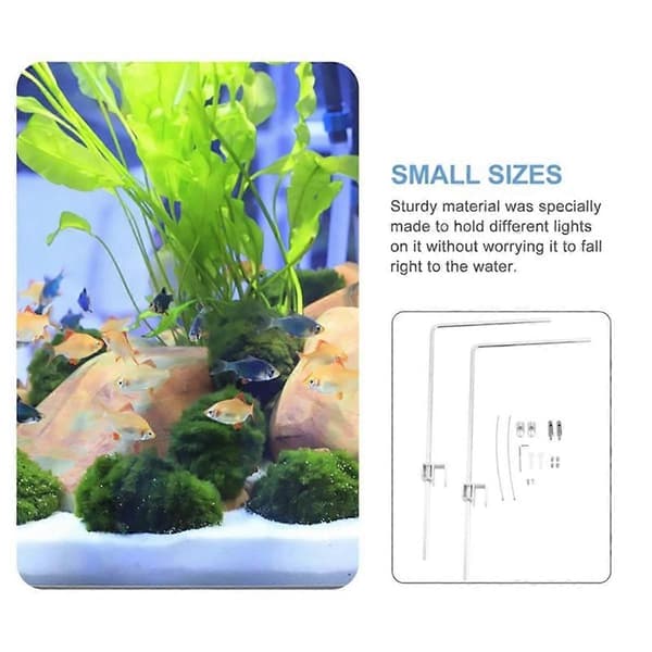 Justerbart tankmonteringsfäste Universellt akvarielampstativ Lampstativ Hängande kit Akvarium Ac-Perfet