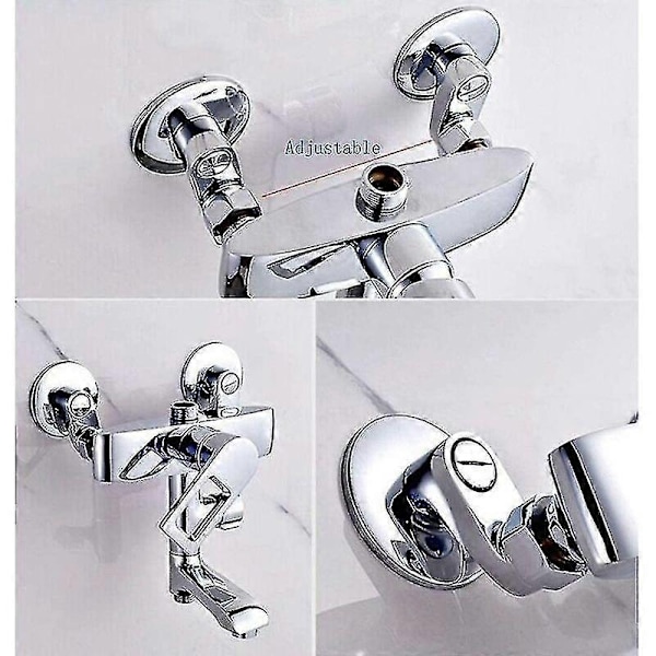 Badkarblandare Adapter, Justerbar Rockerarm, 25mm, 20mm, Duschblandare, Badrumsblandare, Massiv Mässing Blandare t-Perfet