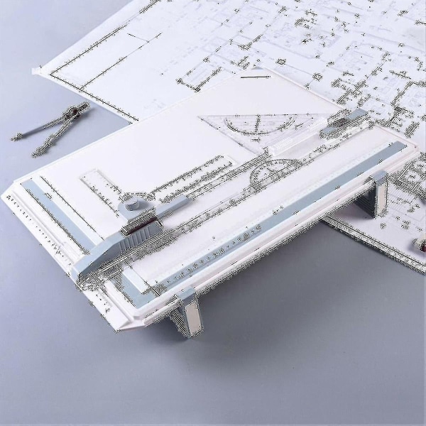 Tegnebord A3 tegnebord med parallel bevægelse vinkelmål... - Perfet