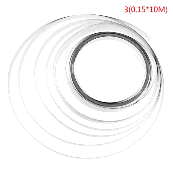 10M puhdasta nikkelinauhaa Li-akun pistehitsausnauhalle - Perfet 3(0.15*10MM)