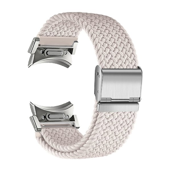 20mm band för Samsung Galaxy Watch 4/5/6/ pro/klassisk 45mm 44mm 40mm 43mm 47mm Inga luckor nylon correa Galaxy watch 6 armband- Perfet charcoal