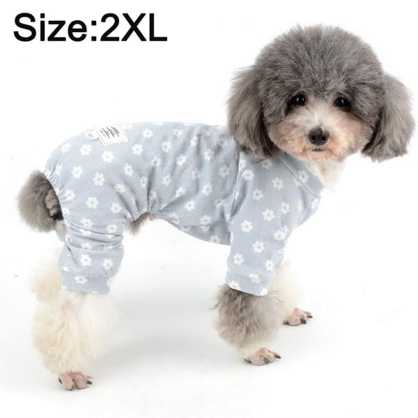 våren och sommaren husdjur älskare pyjamas tunna hund hushållskläder - Perfet xxl