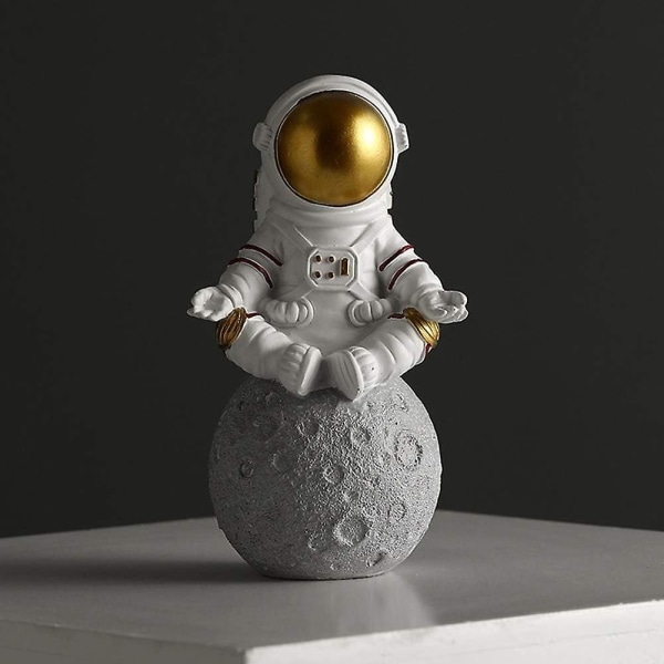 Astronautti hahmoveistos Avaruusmies patsas Pöytätarvikkeet Lasten pojat - Perfet