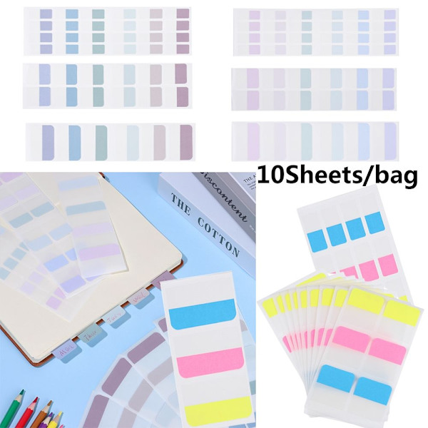 10 ark Sticky Notes Index Tabs C-LARGE