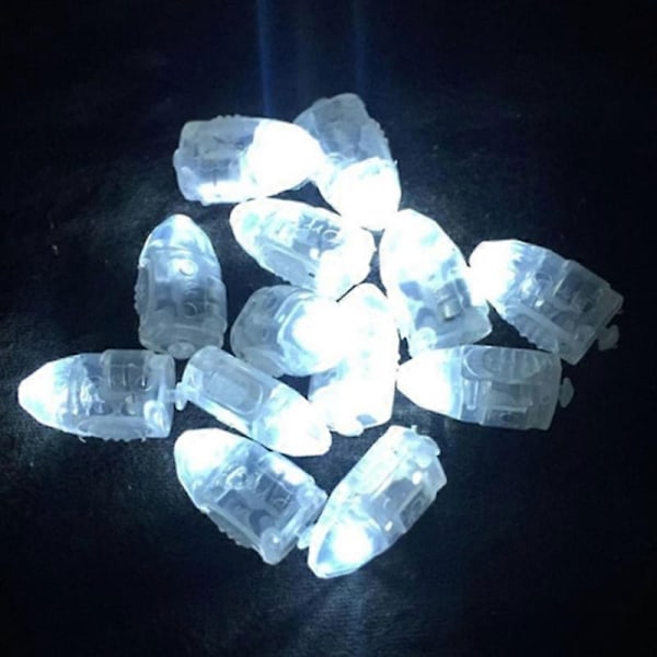 10/50 st Ballong LED-ljus Blinkande Ljus Födelsedagsfest Dekoration - Perfekt Seven Colors 50pcs