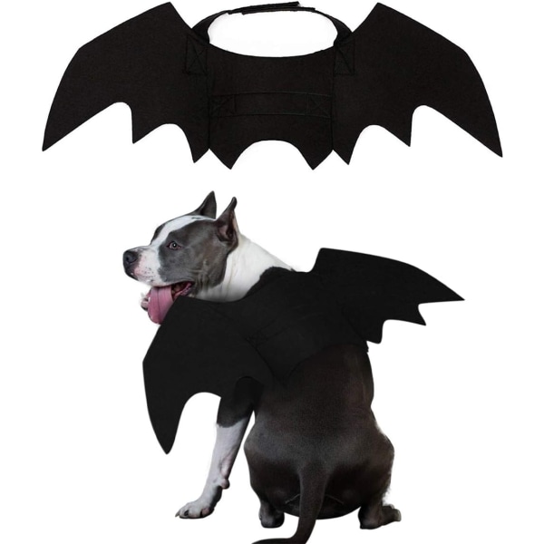 Hundekostume Halloween kostume Hund Kat Vampyr Bat Wings Kostumer - Perfet