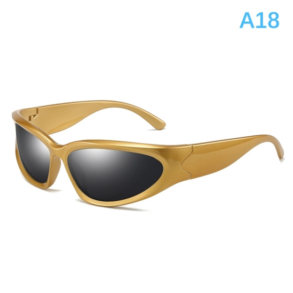 Dropshipping UV400 Y2K Style aurinkolasit Unisex Brand Design - Perfet A18