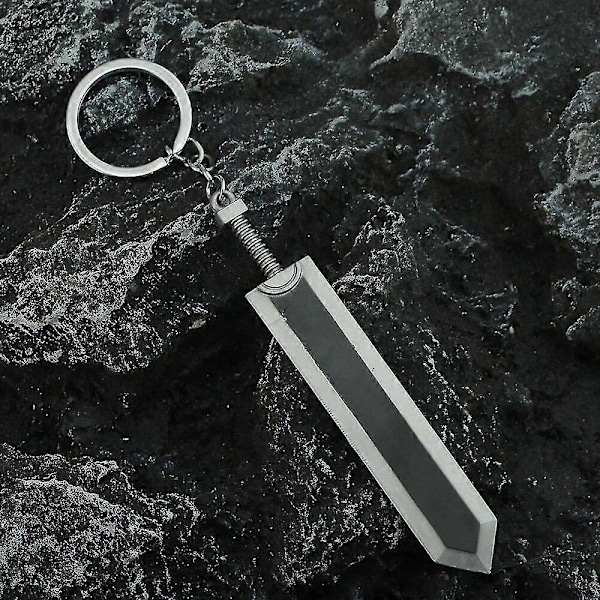 Berserk Anime Nyckelring Guts Svärd Smyckesset Nyckelkedja Nyckelringar Nyckelringar för Män Kvinnor Tillbehör Nyckelring Hänge-Perfekt 4