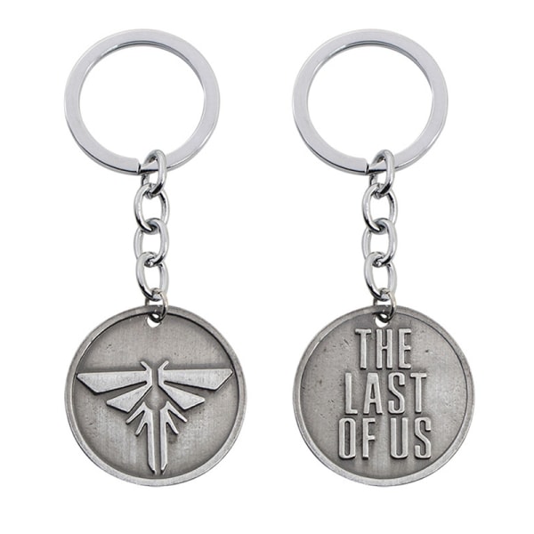 film The Last Of US Firefly Retro Souvenir Keychain Game Round - Perfet 1pc