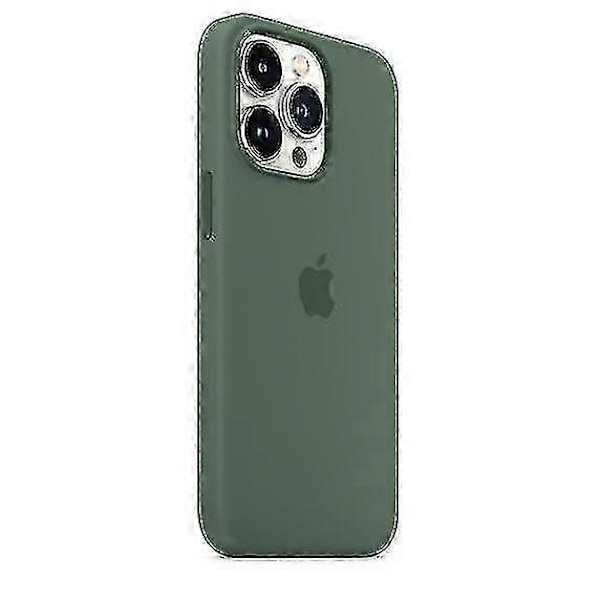 Silikonetui Kompatibelt med iPhone 13 Pro Max - Forbedret Beskyttelse med MagSafe-kompatibilitet - Perfekt Eucalyptus