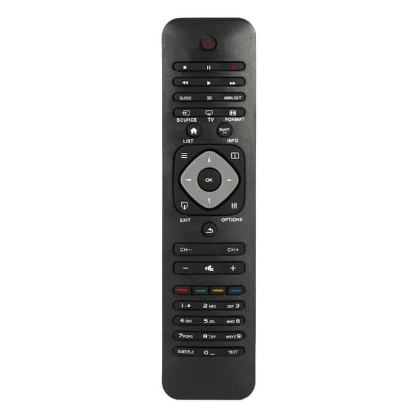 Universal fjernkontroll for smart-TV for Philips - Perfekt black one size