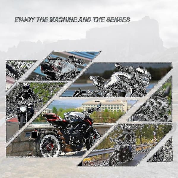 Motorcykel Sidespejle til Mv Agusta Dragster 800 800rr-Perfet