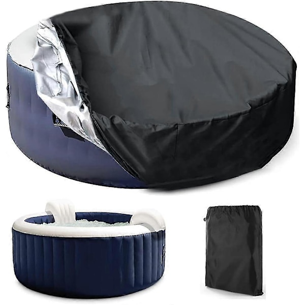Badkar/Bubbelbad Spa Utomhus Rund Vattentät Polyester Utomhus Spa-Täckning - Perfekt 230*110cm