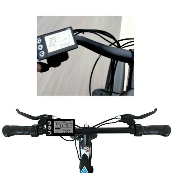 Elcykel LCD-skärm Scooterdel Elcykelmätare - Perfet