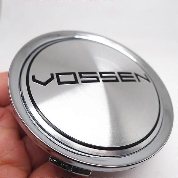 4 st 75mm 70mm Vossen Hjulcentrum Navkapslar Bilfälgar Dammtätt Skydd Badge-Perfet E