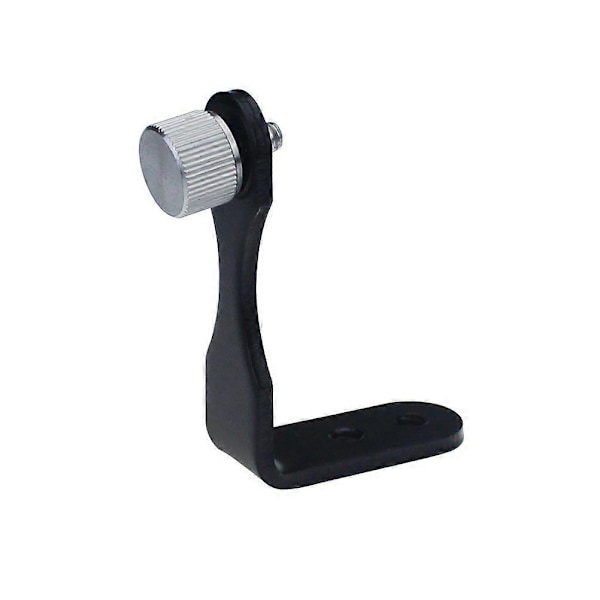Fuldmetal Kikkert Teleskop Beslag Holder Dedikeret L Adapter Kompatibel med Kikkert Tripod Connector (Sort)-Perfet