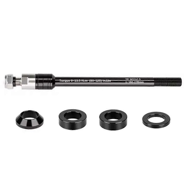 Cykelkärra Fäste Genomgående Axel Adapter Justerbar Genomgående Axel Adapter 12mm Genomgående Axel Cykling Tillbehör - Perfekt M12x1.0mm