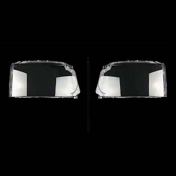 Kompatibelt Strålkastarglas Skydd Transparent Lampskärm Lamphus Ljus Hus Kompatibelt med Land Rover Discovery 4 2010 2011-Perfekt A Piar