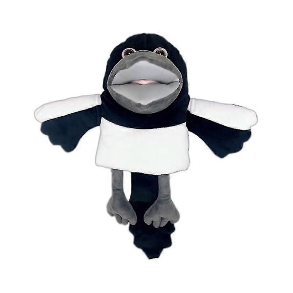Wow English Steve ja Maggie pehmolelu Lasten täytetyt eläimet lelu Varis käsinuket - Täydellinen Hand puppet