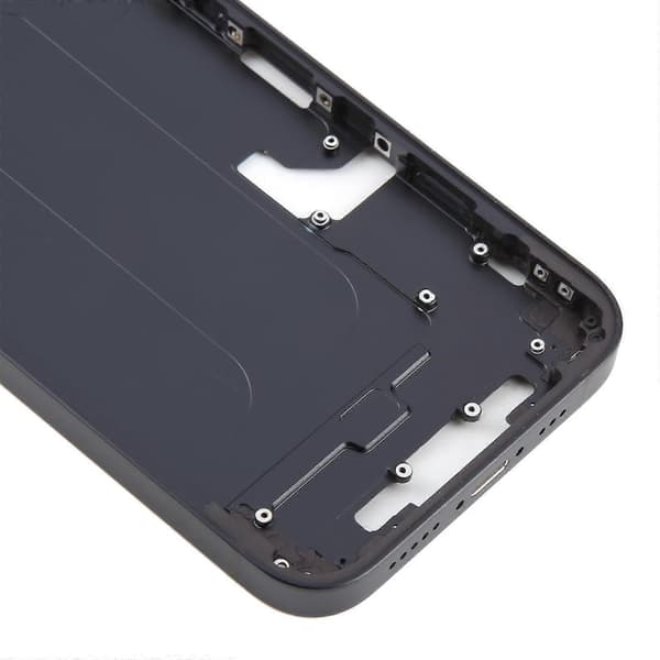 Kompatibel med iPhone 14 Mellemramme Bezel Plade - Perfekt Black