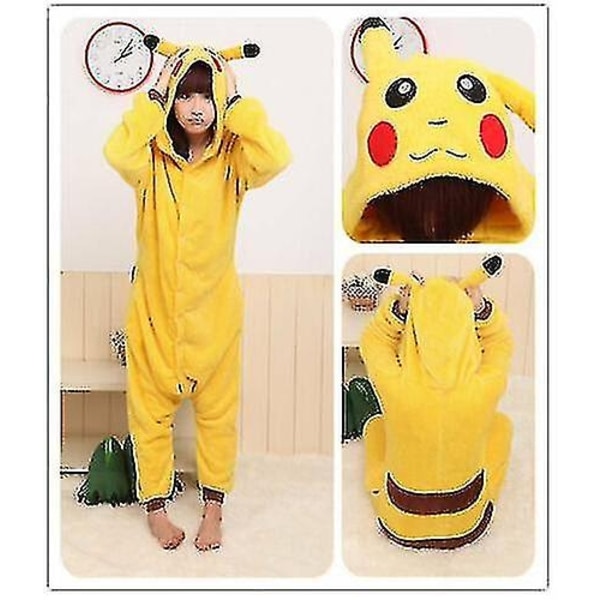 Halloween Unisex Onesie Kigurumi Fancy Dress Kostym Huvtröjor Pyjamas Sleep Wear-9-1 - Perfet Doraemon M for 160-170cm