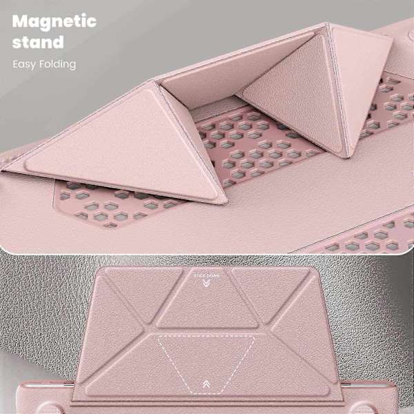 Kompatibel med MacBook Pro 13 tum (2022) (2020) (2018) M1 M2 A2289 A2251 A2159 A1989 A1706 A1708 Laptopfodral A-Perfet Pink