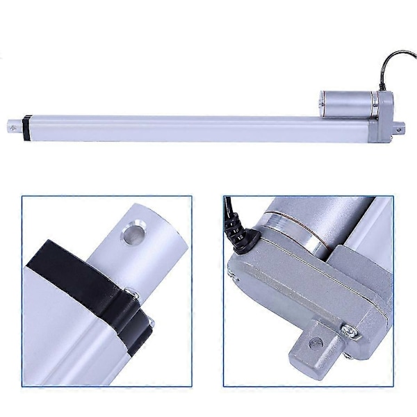 12V Yhteensopiva 1500N Iskunpituus 200-750mm Lineaarinen Toimilaite Nostin Sähkömoottorin Kiinnike-Perfet 450mm