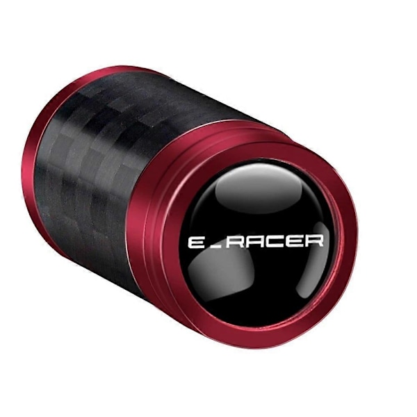 Kolfiberhjul Däckventil Stam Luftlock Bildelar För Seat FR Racing Ibiza Leon Cupra E-racer Ateca Formentor-Perfekt Red For e-Racer