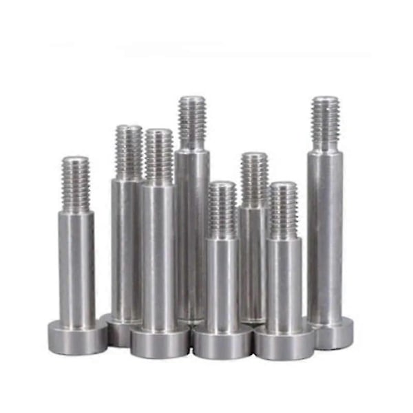2-10st Rostfritt stål skruv med skuldra M2 M2.5 M3 M4 M5 M6 M8 M10 Insexskruv med cylinderhuvud Skruv med skuldra för rullager - Perfekt L4mm 10pcs  D4-M3