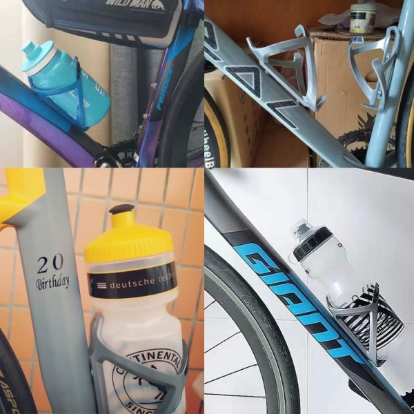 Nylon Standard flaskhållare Cykel Universal flaskhållare Noll avstånd - Perfet