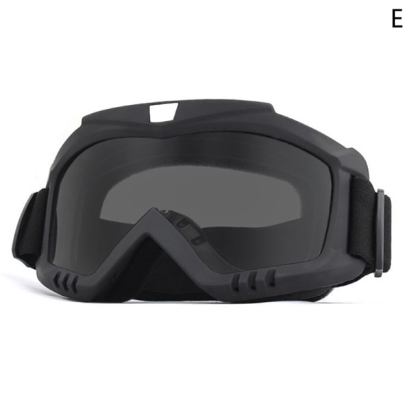 Airsoft Tactical Goggles 3 Lens Vindtæt Støvtæt Shooting Mo - Perfet E E