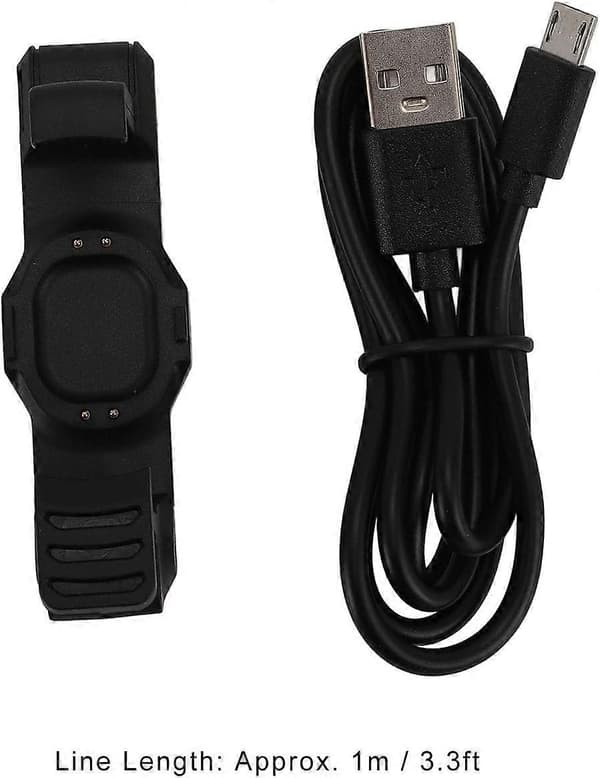Med Forerunner 225 GPS løpe-smartklokke lader, erstatning USB-ladekabel Forerunner smartklokke ladekabel - Perfekt