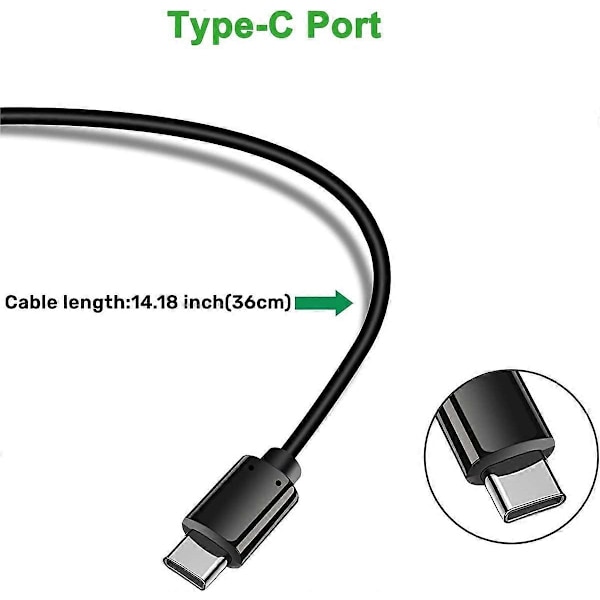 1 Styck Vattentät 12V till 5V 3A Konverterare, Typ C USB C DC-DC Spänningsomvandlare Strömförsörjning Kompatibel med Raspberry Pi 4, Mobiltelefon, Bil - Perfekt