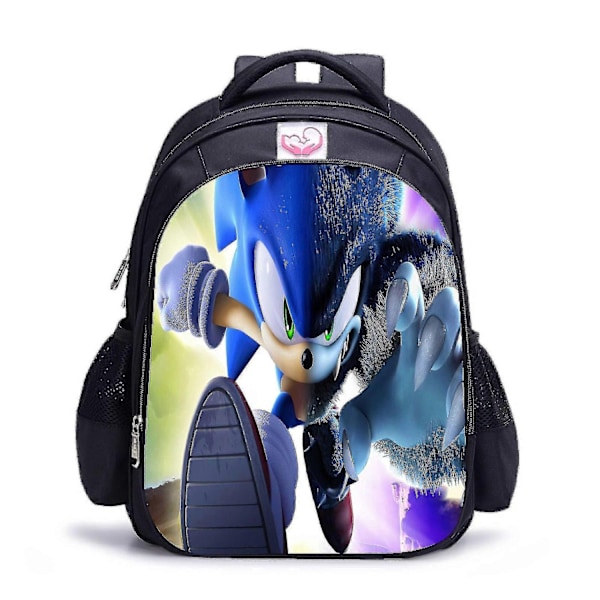 Anime Sonic Tecknad Spel Tecknad Anime Barnryggsäck - Perfekt 18