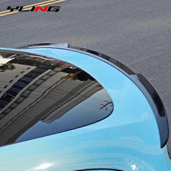 Passer for Tesla Model 3 Y Tilbehør Spoiler Bilstammer Spoiler ABS Karbonfiber Blank Svart Utseende Modifisert Motorsykkel Nakkestøtte - Perfekt Glossy black