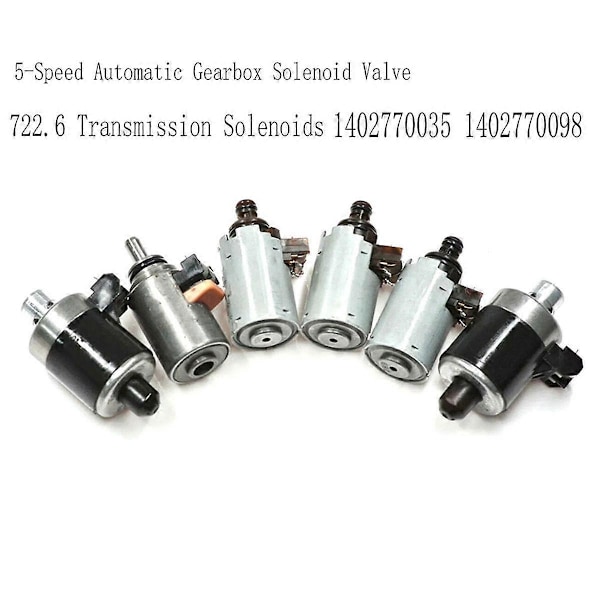 722.6 Vaihteiston solenoidiventtiili 5-vaihteinen automaattivaihteisto solenoidiventtiili Sopii 1402770035 140277009-Perfet