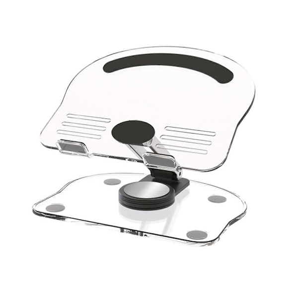 Laptopställ med 360 graders roterande bas, stark bärighet, universellt ergonomiskt datorställ, Laptopställ - Perfekt Black