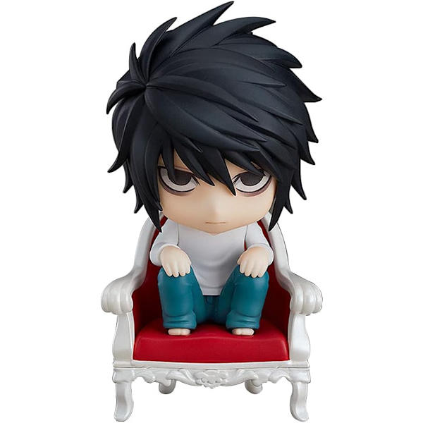10 cm Death Note samlarstaty - Manga Light Yagami & L - PVC-material
