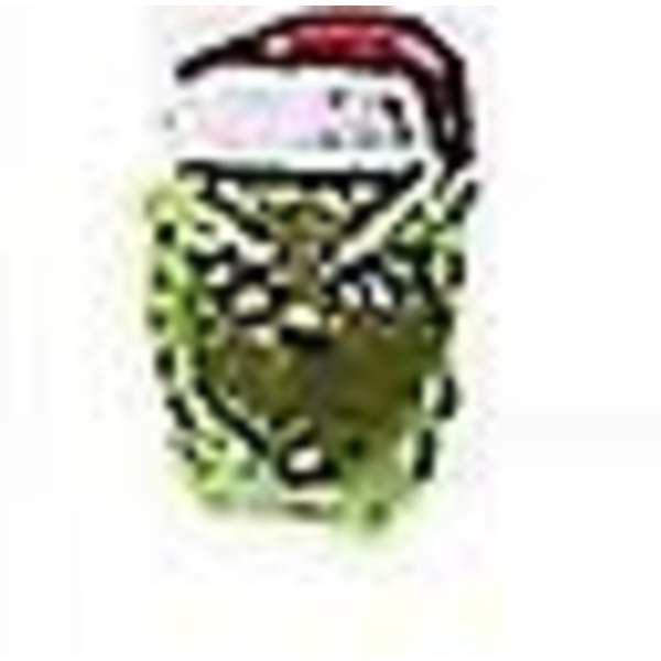 Grinch-kostym för julcosplay, vuxen Santa-kostym, set + mask - Perfekt Mask only M