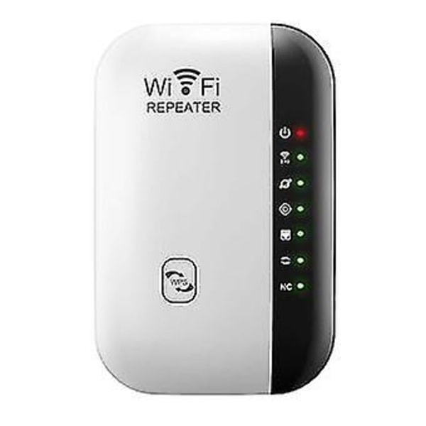 Wifi Extender Signal Booster Trådløst Internet Langdistance Forstærker-Hvid - Perfet