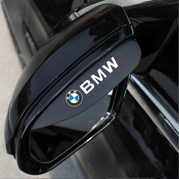 Bil Bakspeil Regnbeskyttelse Vanntett Anti-Regnskjold Universell Passform Forbedret Sikt-Perfekt Bmw